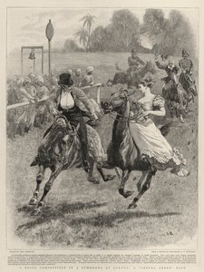 Romaanikilpailu Gymkhanassa Quettassa, Gretna Green Race